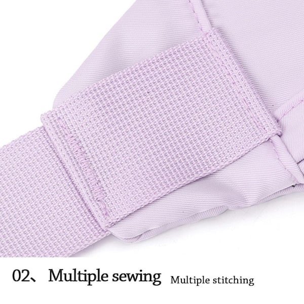 Liten Fanny Pack för Kvinnor & Män Midjeväska Rosa pink