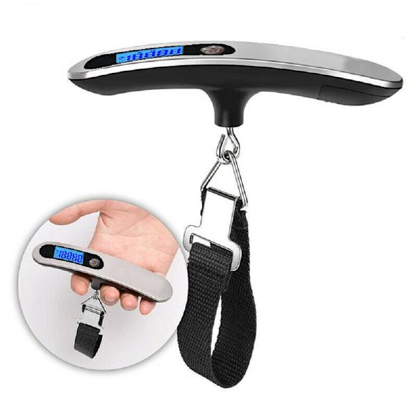 Bærbar elektronisk bagasjeskala 50 kg