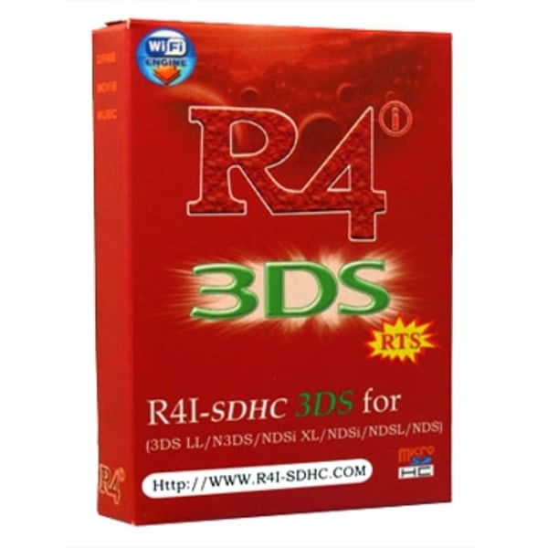 R4i Revolution 3DS DS Litelle, DSi:lle, 3DS:lle ja 3DS XL:lle