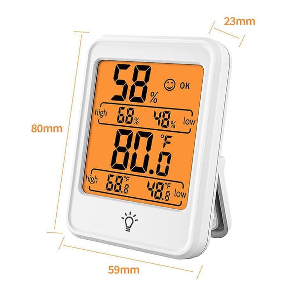Trådløst innendørs/utendørs termometer med kuldebestandig sensor