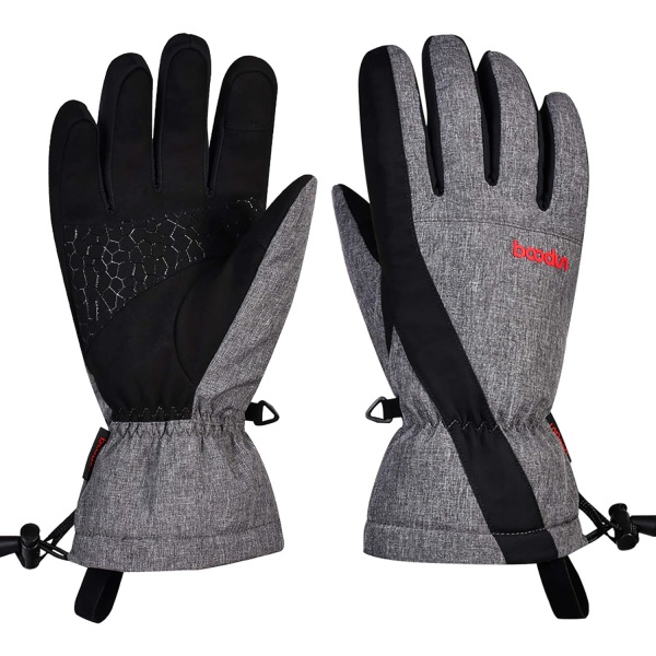 Ski Gloves,Waterproof Snow Gloves Windproof Winter Touchscreen