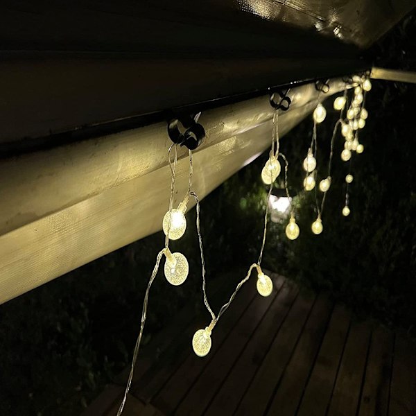 20 stk Markiseklemmer String Light Clips Rope Lights Krok