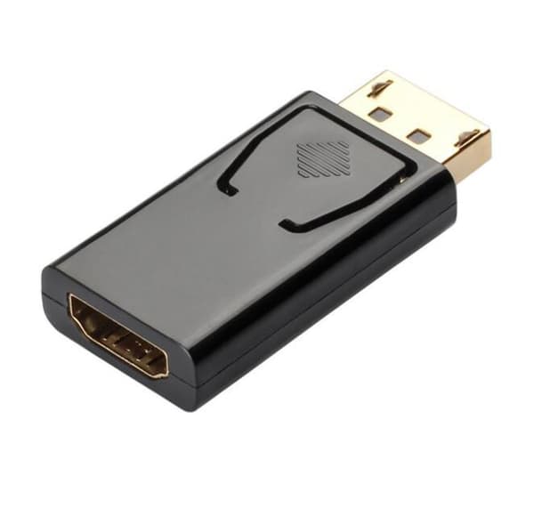 DisplayPort - HDMI -sovitin black 12