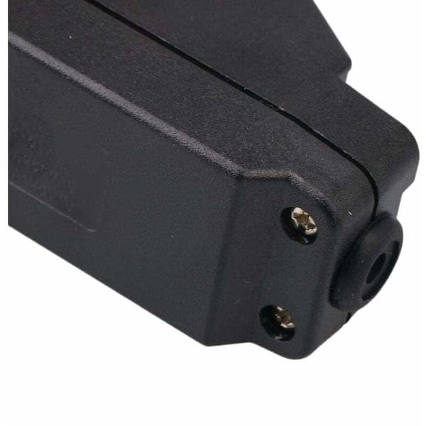 IP65 Knapp Inline Ledningsbryter Vanntett Svart På/Av-bryter 30A 220V, DEBUNS-FA-