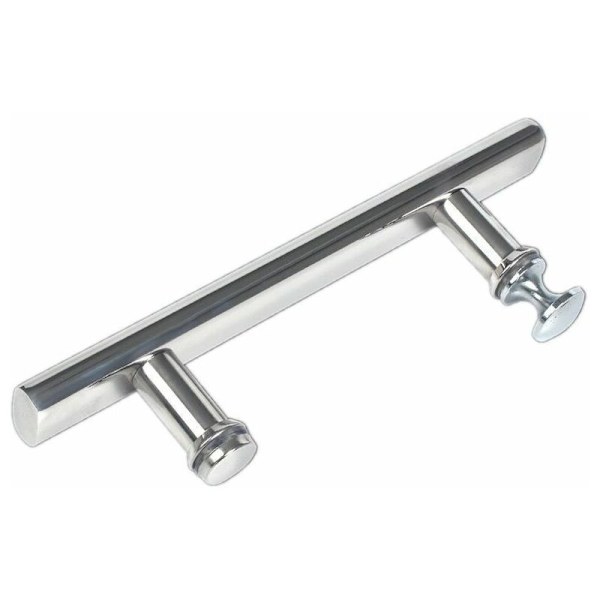 145mm(14,5cm) ABS krom brusedørhåndtag, hul til hul, rustfrit