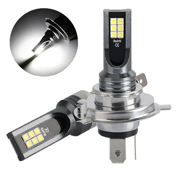 H4/9003 LED-lykter Pærer LED H4 Lykter Bil Pærer H4 Bil Lykter Lyssterk LED Bil Pærer H4 LED Lykter