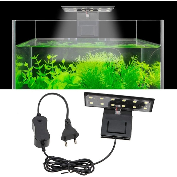 Akvarie LED-belysning skala fisketanklampe