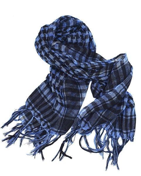 Palestiinalainen shaali sininen ja musta blue 100