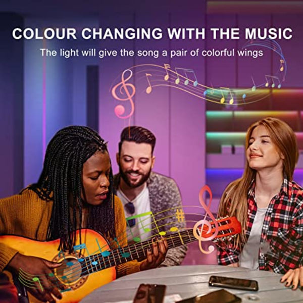 LED-nauha 40 m, PSTAR Bluetooth LED-nauha RGB 24 V