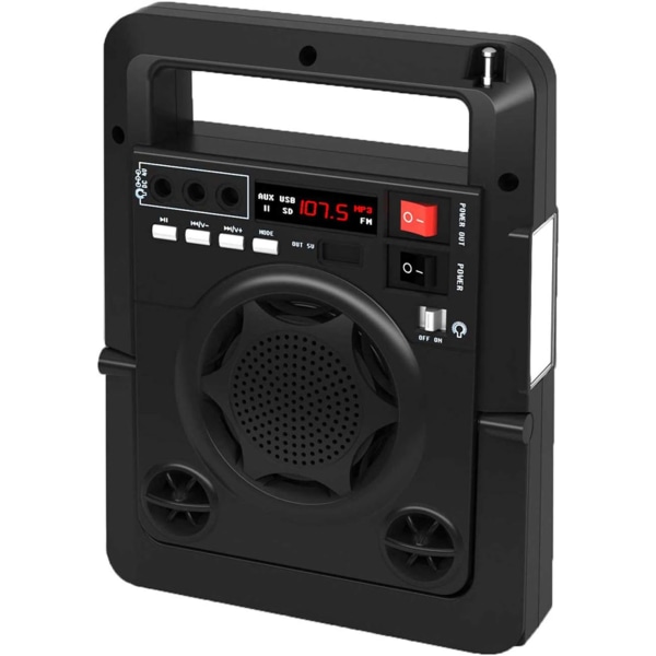 Multifunktionsradio, solradio, multifunktionskortradio