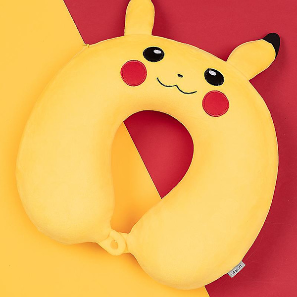 Pikachu U-formet pude til nakkehvirvler - bærbar til rejser