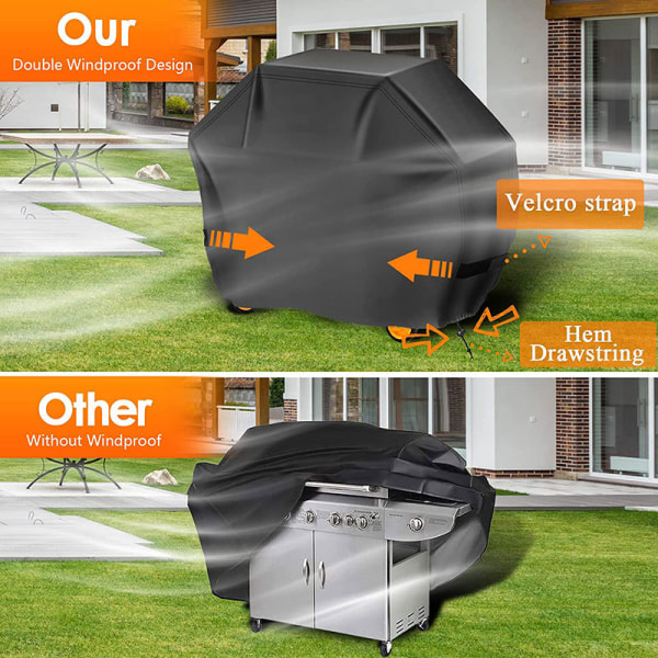 Premium Cover, Heavy Duty Gas Grill Cover för Weber Spirit,