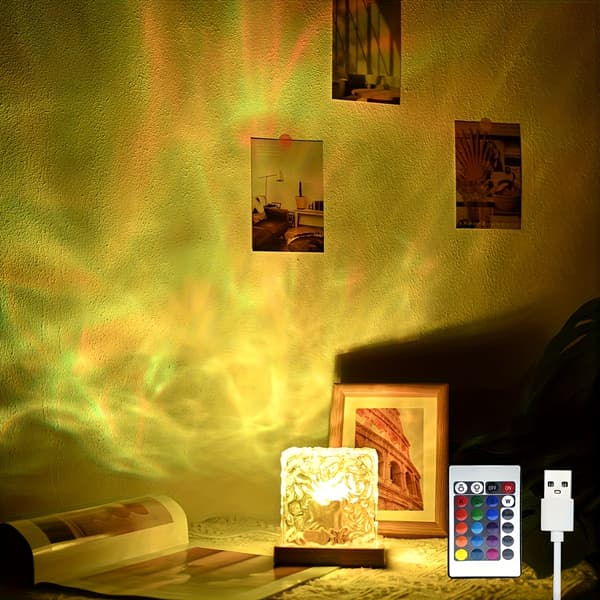 LED RGB Aurora Lamp Atmospheric Decorative Night Light-FA-