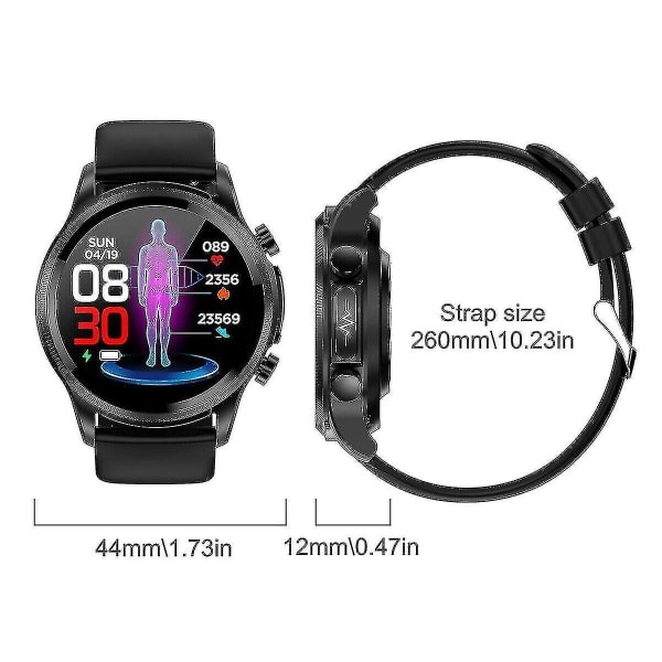Ekg+ppg Blodsocker Smart Watch Herr Blodtryck Fitness Pulsmätare,barn,kvinna