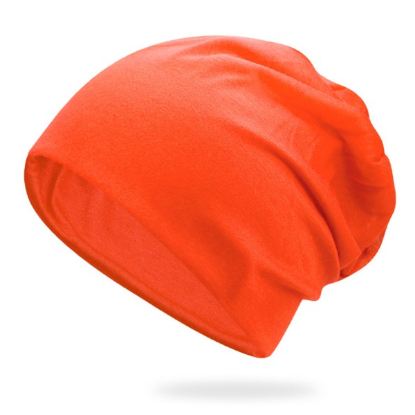 Kvinner Menn Stilig Lue Tynn Hip-hop Myk Stretch Slouchy Skull Cap Ny red