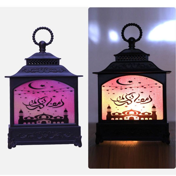 LED-lyhty Tuulivalo Ramadan-koriste ANTIQUE BRONZE antiikki