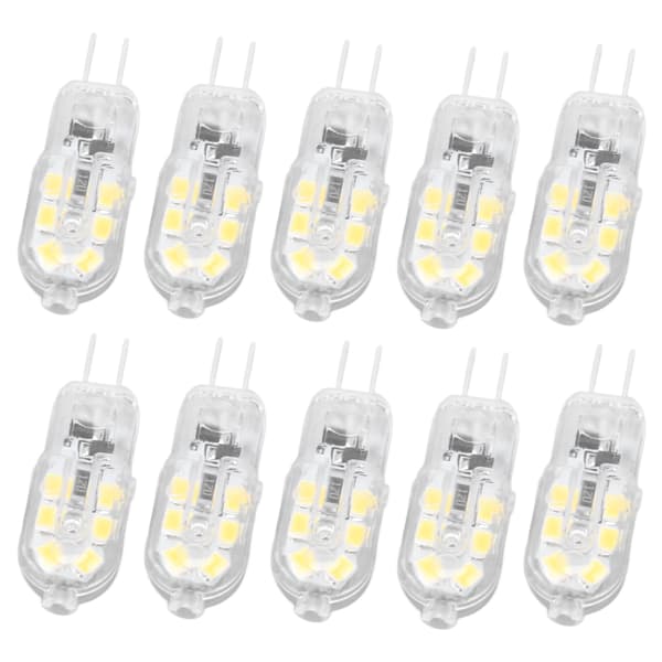 10-pack dimbara G4 LED-lampor med hög ljusstyrka och CRI-FA-
