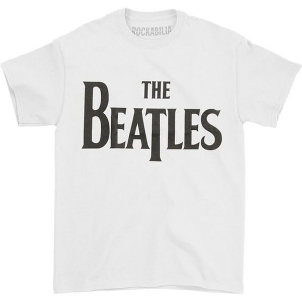 The Beatles Barn T-shirt med logotyp för barn/barn 5-6 år vit Whit 5-6 Years White