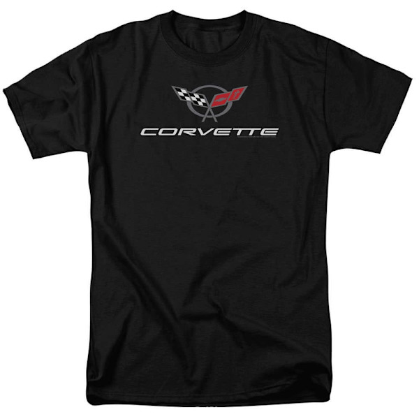Chevy Corvette Moderne Emblem T-skjorte M