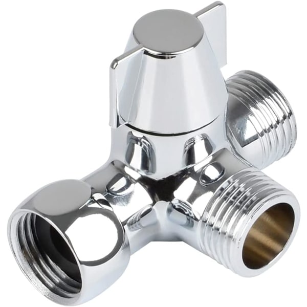 Solid Brass 3 Way Valve, 3 Way Diverter Valve Switch, 3 Way Show