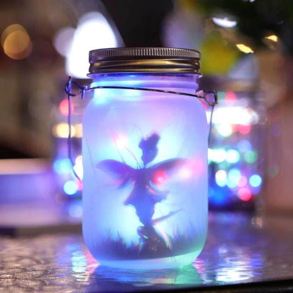 Aurinkolyhty, Mostof IP44 Vedenpitävä Ulkokäyttöön Mason Jar Aurinkolyhty