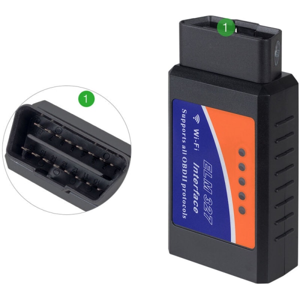 WIFI OBD2 Auton Skanneri ELM327 Skanneri Adapteri Ammattimainen Auton Vika