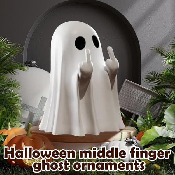 Lysande Halloween Spökfinger Set för Spöklik Bordsdekoration
