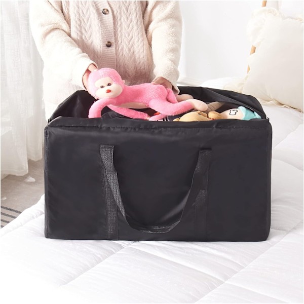 190L Erittäin Suuri Muuttokassi, Heavy Duty Musta-FA3- Black 40L