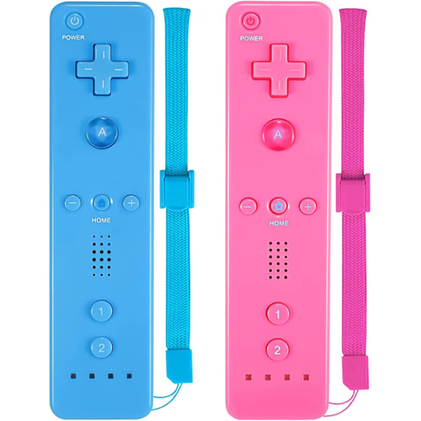 2-pack klassiska trådlösa kontroller som är kompatibla med Wii och Wii U