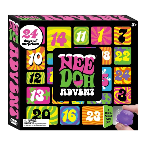 Nee Doh Adventskalenteri 2024 pink 541