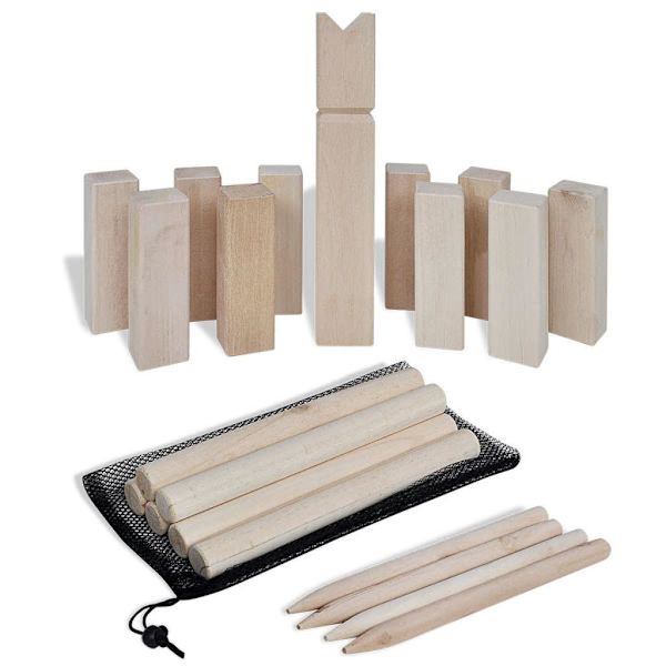 vidaXL Kubb-peli puusta 2750
