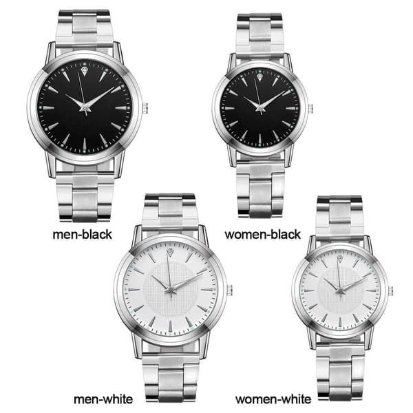 Kvarts Armbandsur VIT MÄN vit men white