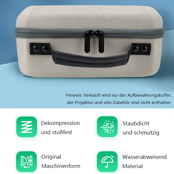 Hard Carry Case for Samsung Portable LED Projector The Freestyle, Carry Case Compatible with Samsung The Freestyle Projector