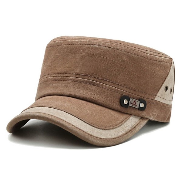 Sommar Kamouflage Arméhatt Män Camo Militär Cadet Combat Fiske Baseball Cap Coffee