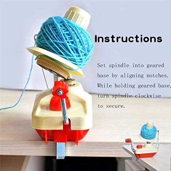 Uldopruller Snoreboldholder Håndbetjent Uldopruller DIY