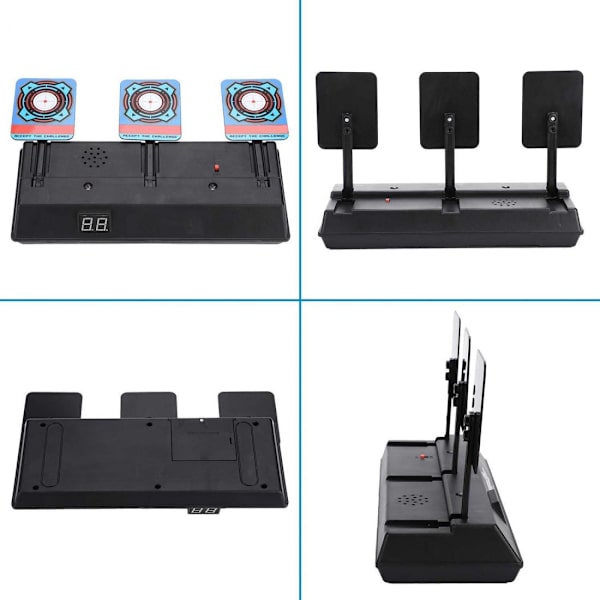 Skyd-en-måltavle Spil - Elektroniske skydeskiver/måltavler - sigt black