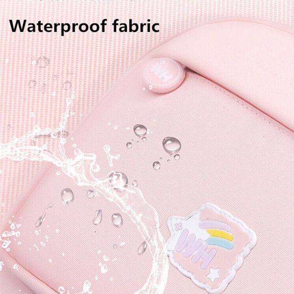 Vattentäta skolväskor för barn Blue Pink
