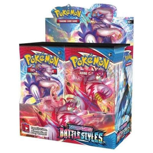 Engelsk Evolution Booster Box Samlarkortsspel Samlarobjekt Battle Styles klassisk julklapp