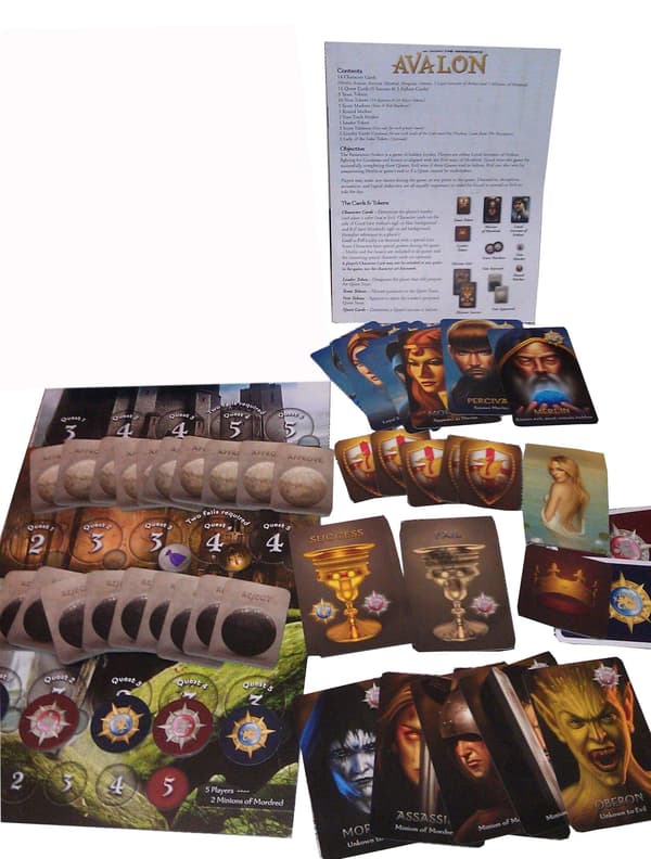 Resistance: Avalon Kortspill Mysterium Brettspill Alder 13+-FA- Avalon