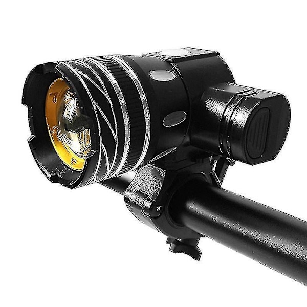 Z30 15000lm T6 LED-cykellysæt USB genopladelig forlygte/lommelygte vandtæt zoombar cykellampe til cykel