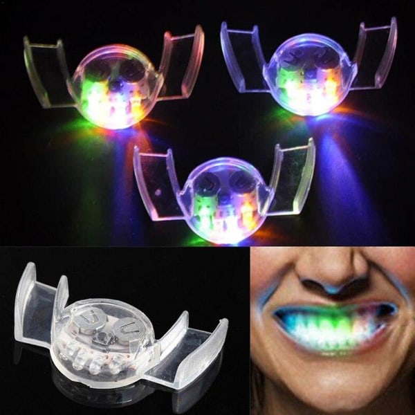 1 st Ljusstark LED-upplyst munskydd
