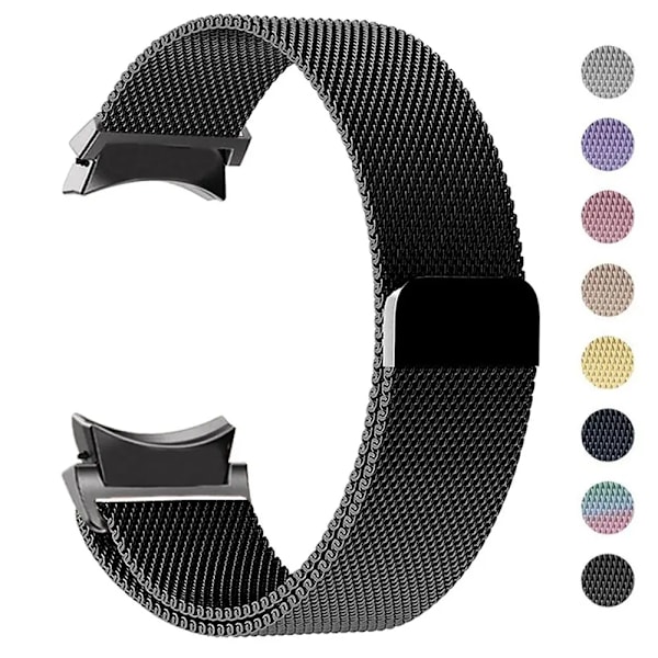 20mm ranneke Samsung Galaxy Watch 6/5/4/Classic 47mm 43mm 40mm 44mm Milanese Loop -ranneke correa Galaxy Watch 5 pro 45mm rem Blue