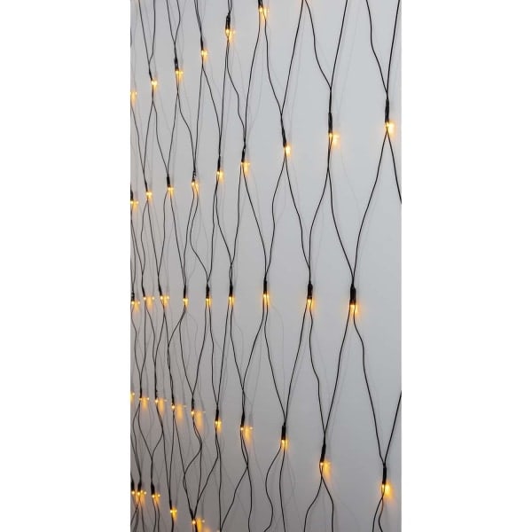 Udendørs lysnet 3x3 meter 200 LED Ekstra varm hvid Ekstra varm hvid