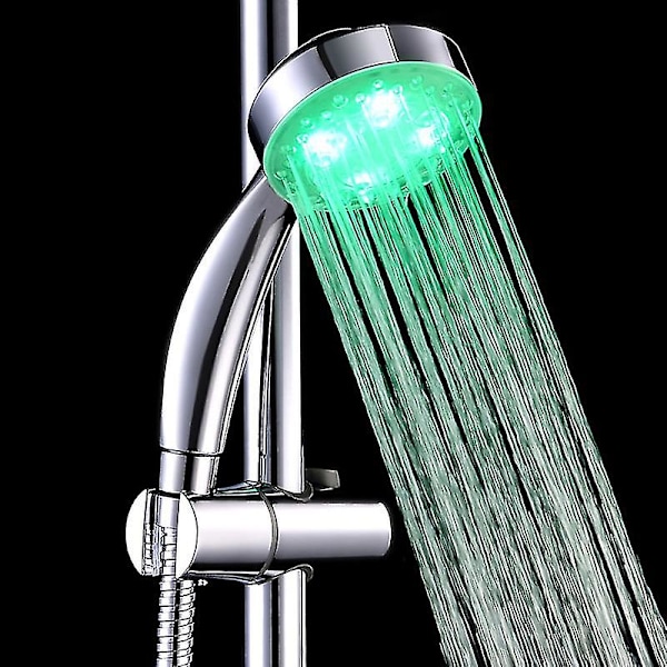 Barsinfi LED-duschhuvud, 7-färgad handdusch