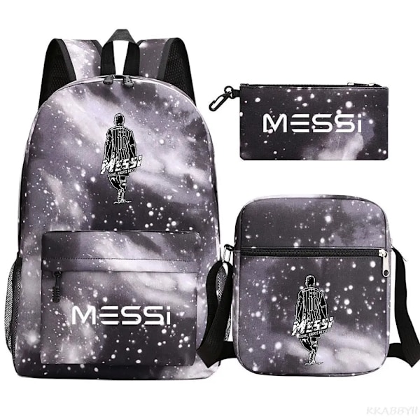 Fotboll Messi reppu 3 osaa Chocolate