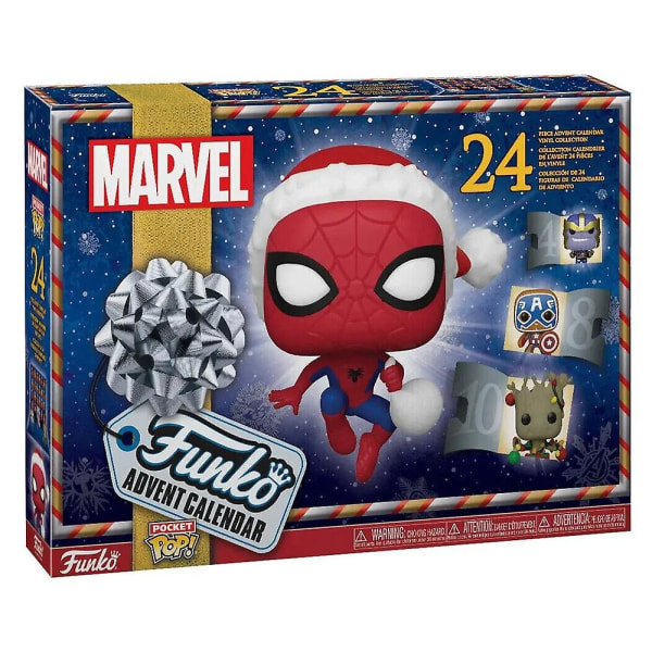 Pocket Pop Marvel Joulukalenteri 2023 - 24 minifiguuria