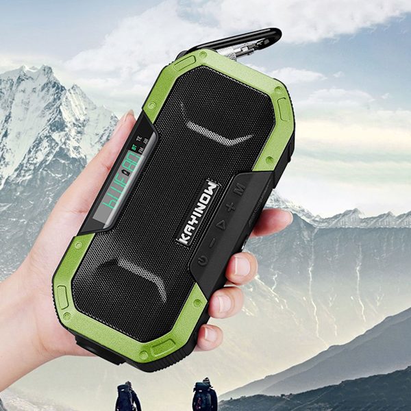 Utomhus multifunktionell nödhandgeneratorradio sliver