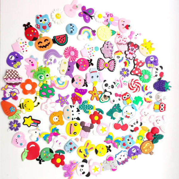 50st Skoberlocker, Crocs Charms Crocs Accessoarer för flickor Pojkar