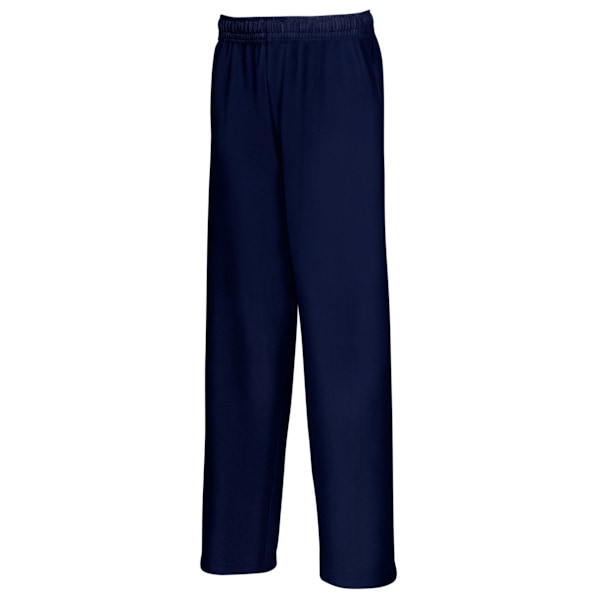 Fruit Of The Loom Herr Lättvikts Joggbyxa / Joggingbyxor S Mörkblå Deep Navy S