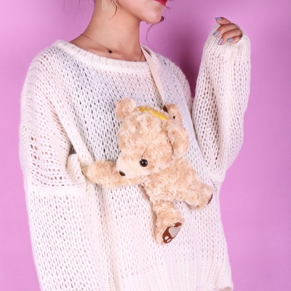 Crossbody taske Teddy Bear pung